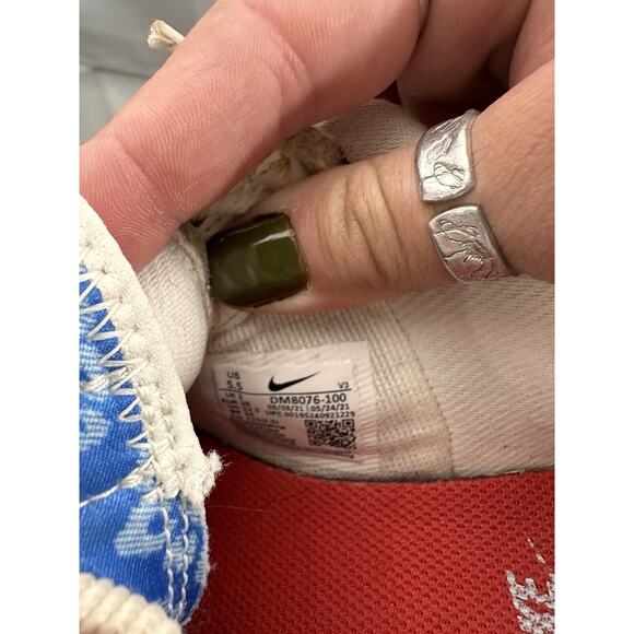 Nike AF1 Shadow Air Force Q Patchwork Houndstooth DM8076-100 Size 5.5 - Picture 5 of 5